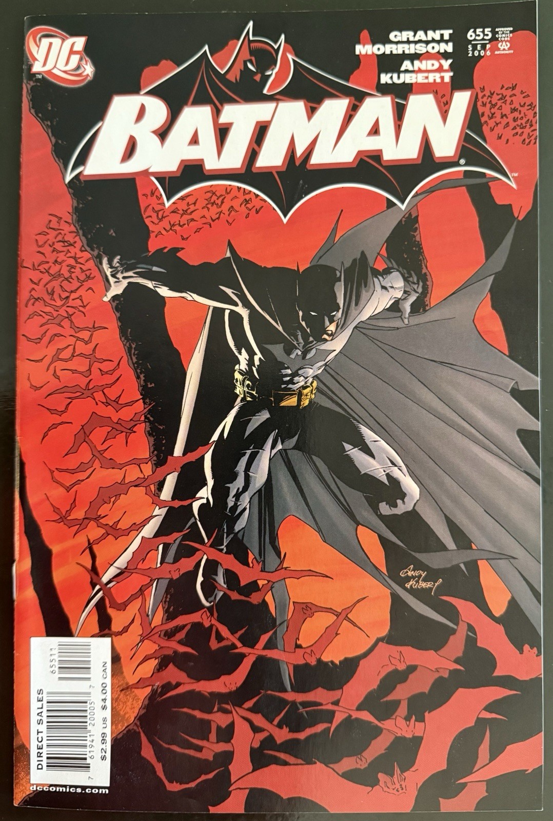 Batman #655 (2006 DC Comics) 1st Appearance Damian Wayne (Cameo) VF