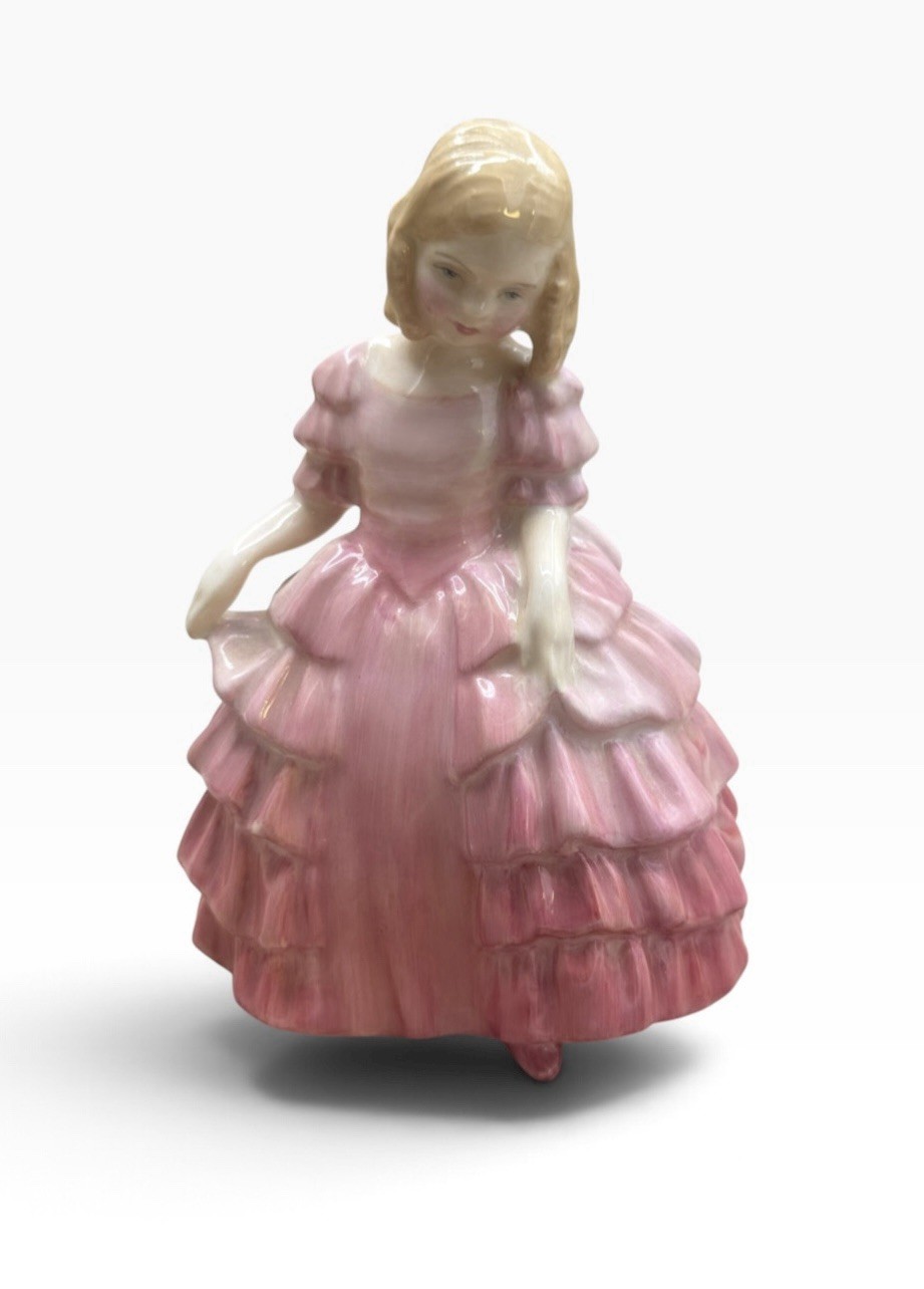 Vintage Royal Doulton Rose Bone China Figurine Made in England HN 1368