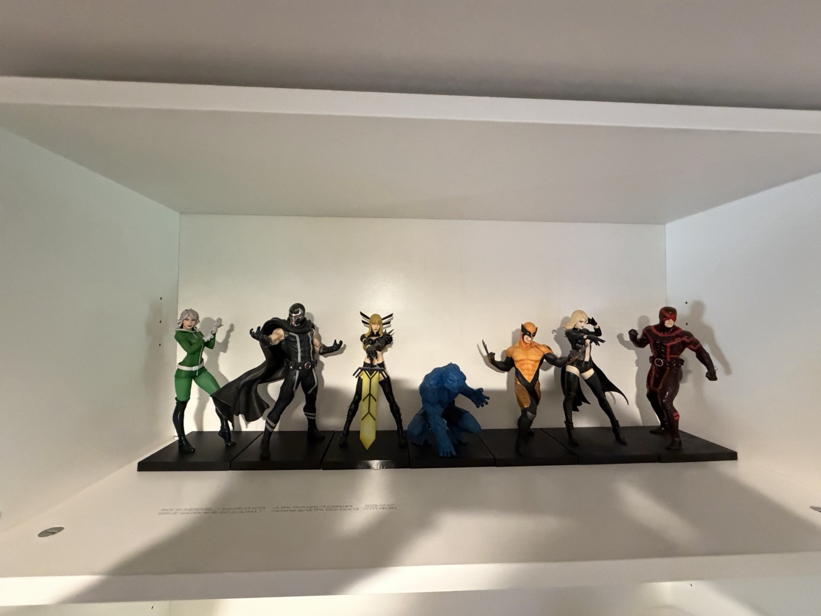 Kotobukiya ARTFX+ Marvel NOW X-Men Lot of 7 Cyclops Wolverine Emma Magik Loose