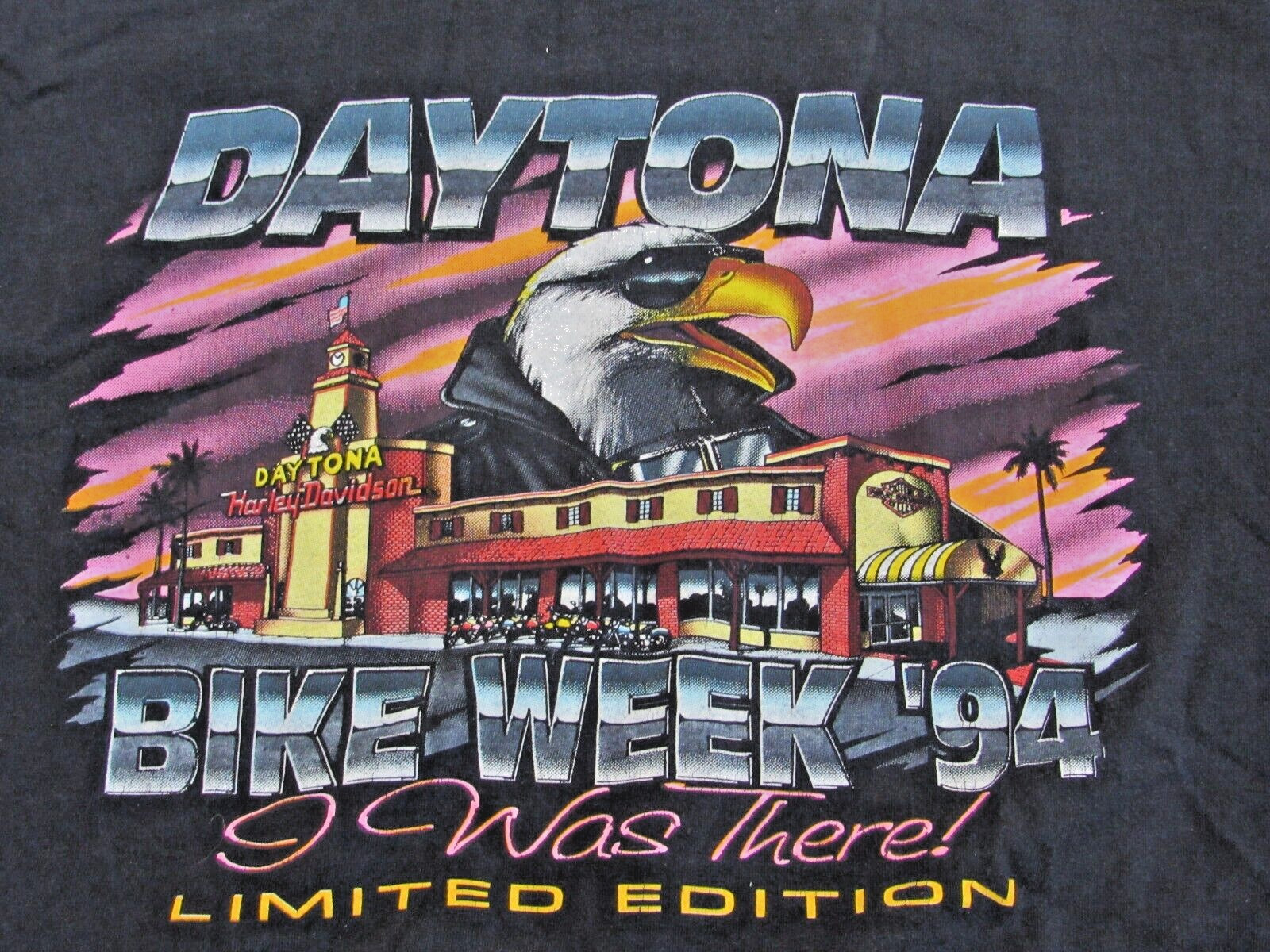 Vtg 1994 Harley Davidson TShirt Daytona Bike Week Limited Edition Men XXXL 3x-LL Vtg 1994 Harley Davidson TShirt Daytona Bike Week Limited Edition Men XXXL 3x-LL