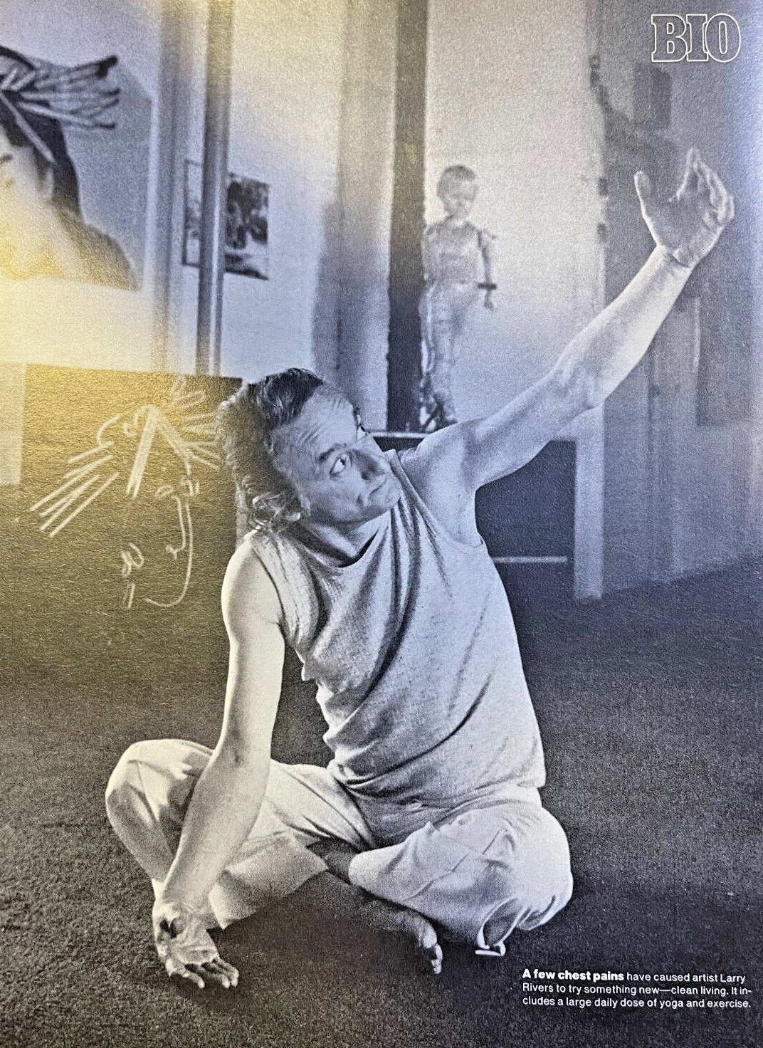 1977 Artist Larry Rivers
