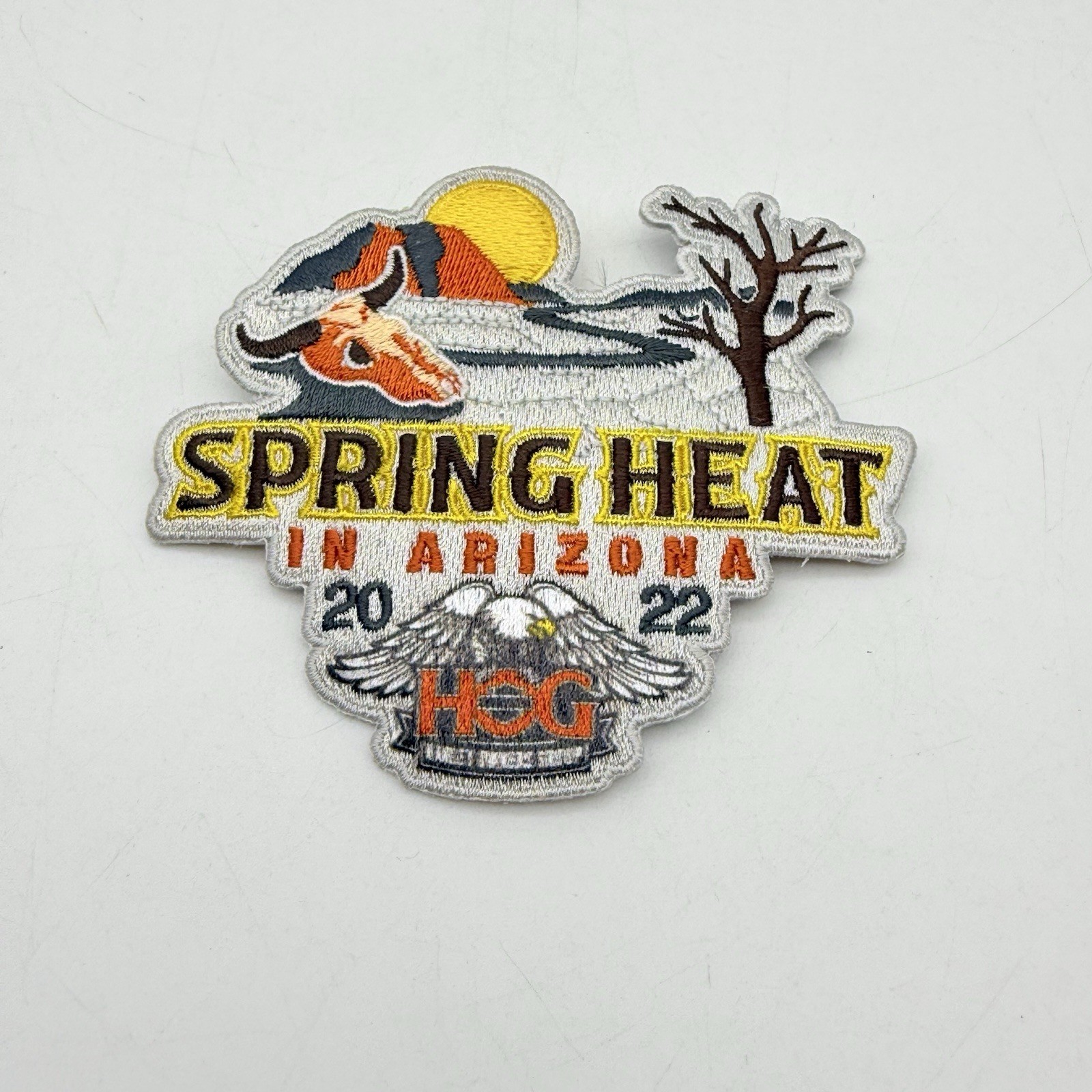 2022 HARLEY DAVIDSON OWNERS GROUP HOG H.O.G. VEST JACKET PATCH SPRING HEAT AZ