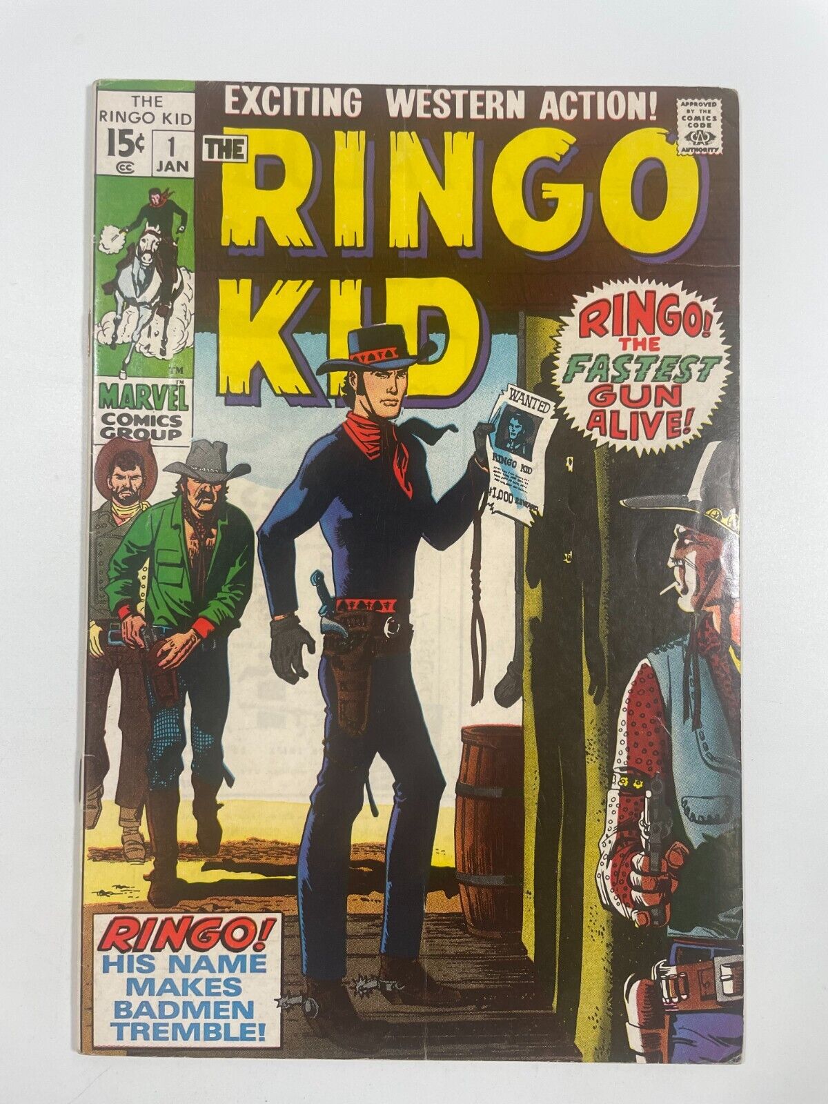 Ringo Kid #1  - 1970 - Stan Lee - Fred Kida