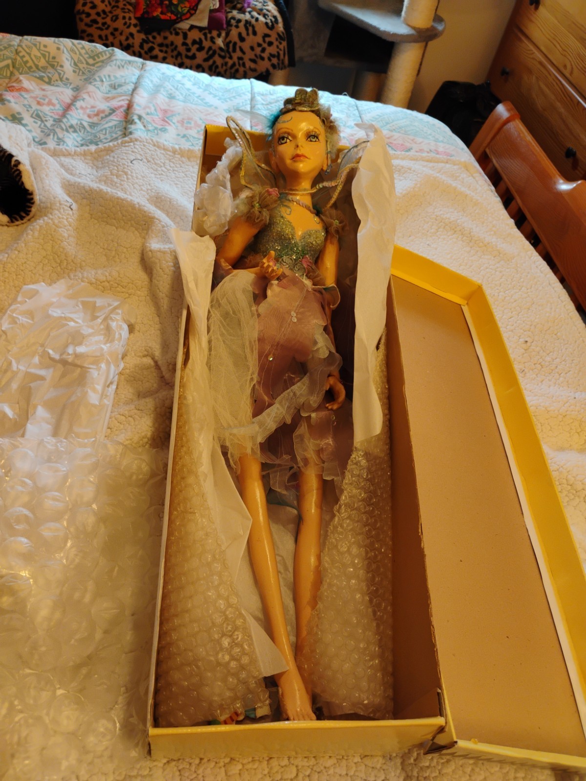 Rare Katherine\'s Collection Wayne Kleski Amihan Gentle Breeze Fairy Doll W/Box