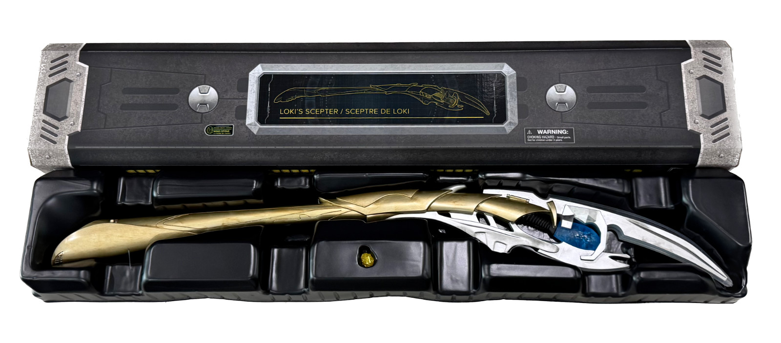 Disney Parks Loki Scepter Replica Full-Size Prop Adult Costume Marvel Avengers