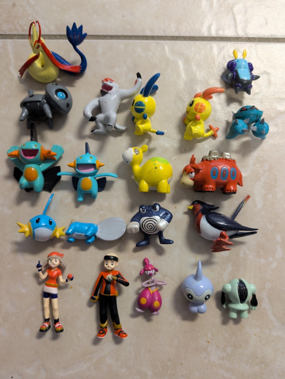 2” 2003 Hua Nyugz TONY Nintendo Pokemon Lot 19 Bootleg KO Vintage PVC Figure