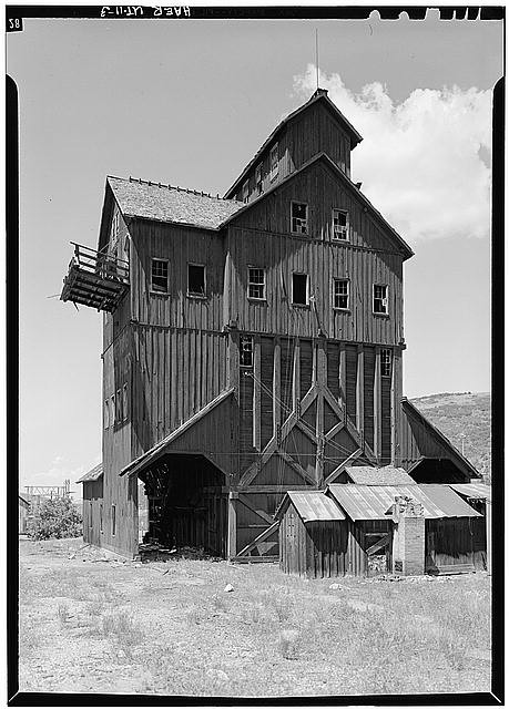 Photo:Park City Utah Silver King Mining Co Ore Loading Station 1971
