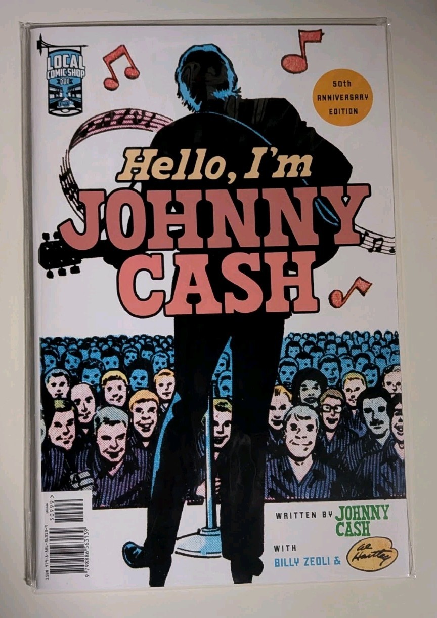 HELLO IM JOHNNY CASH TP 09/23/2026 VF+ LCSD 2026 REPRINT POLYBAGGED Z2 COMICS