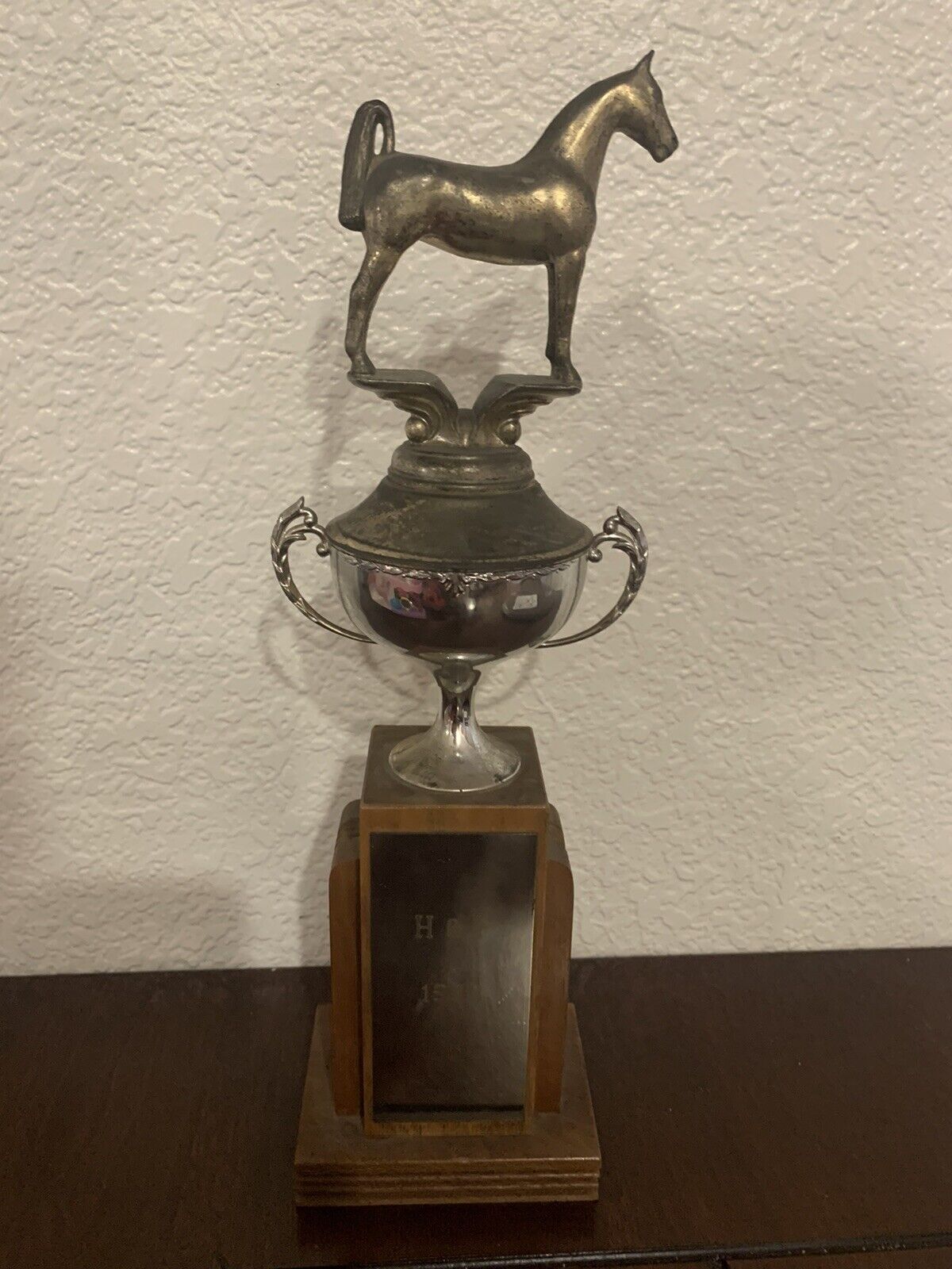 RARE Vintage H&F Horse Trophy 14” 1959