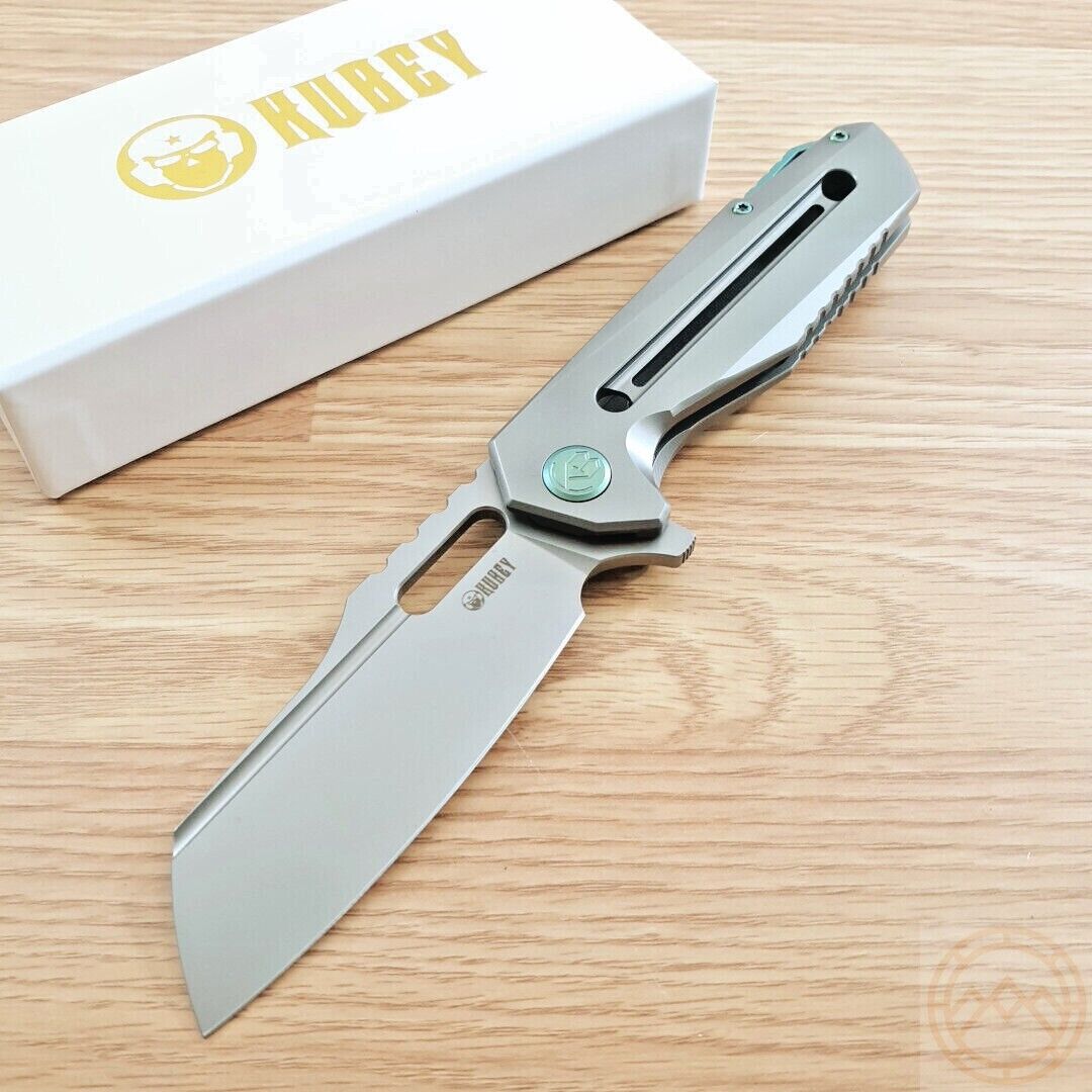 Kubey Atlas Framelock Folding Knife 3.75\