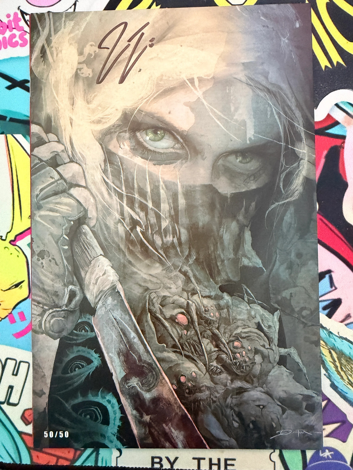 SOMETHING IS KILLING THE CHILDREN #1 | NYCC QUINTANNA METAL 50/50 | SIGNED JAMES