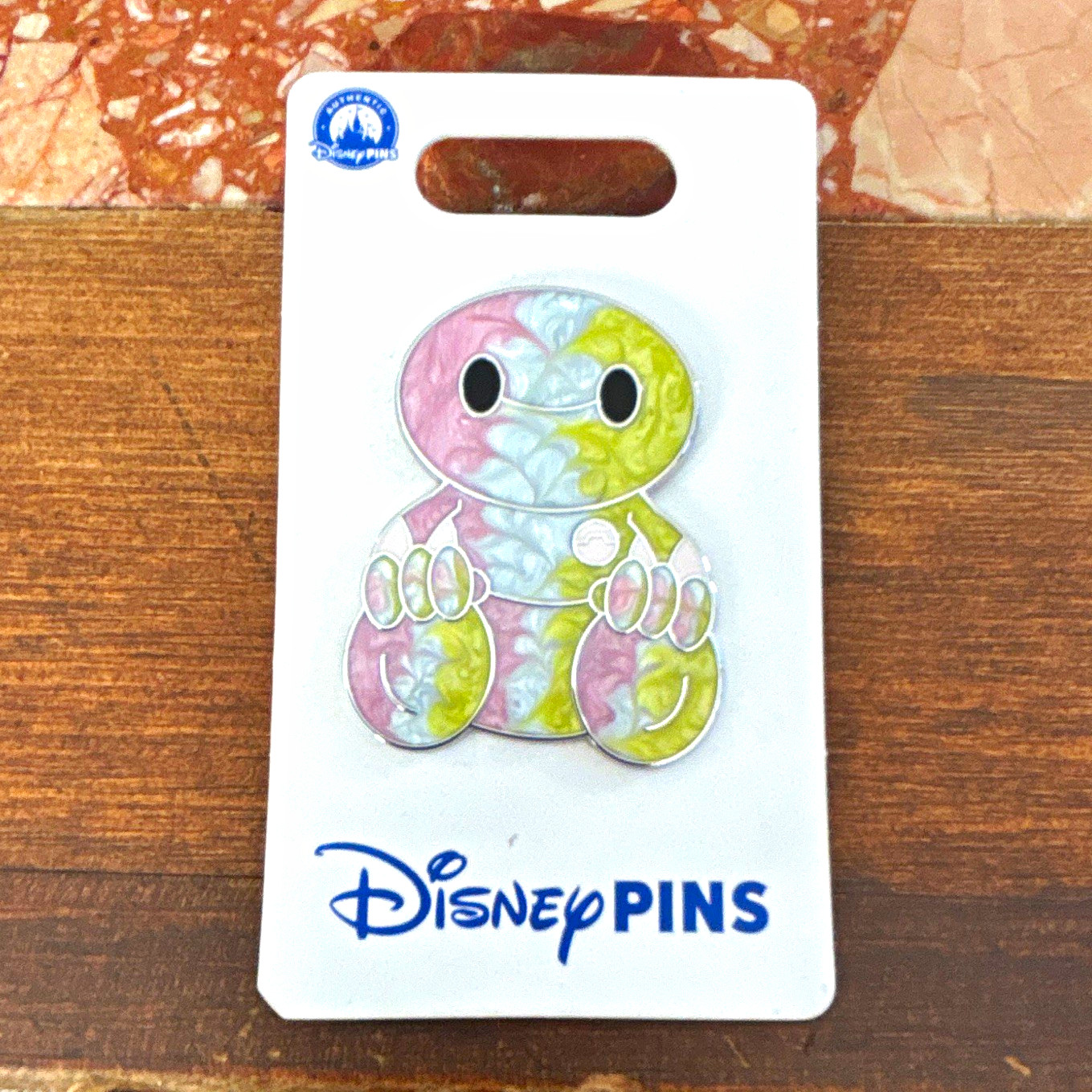 Disney Baymax Pastel Floral Enamel Pin on Card Disney Franchise Disney Baymax Pastel Floral Enamel Pin on Card Disney Franchise