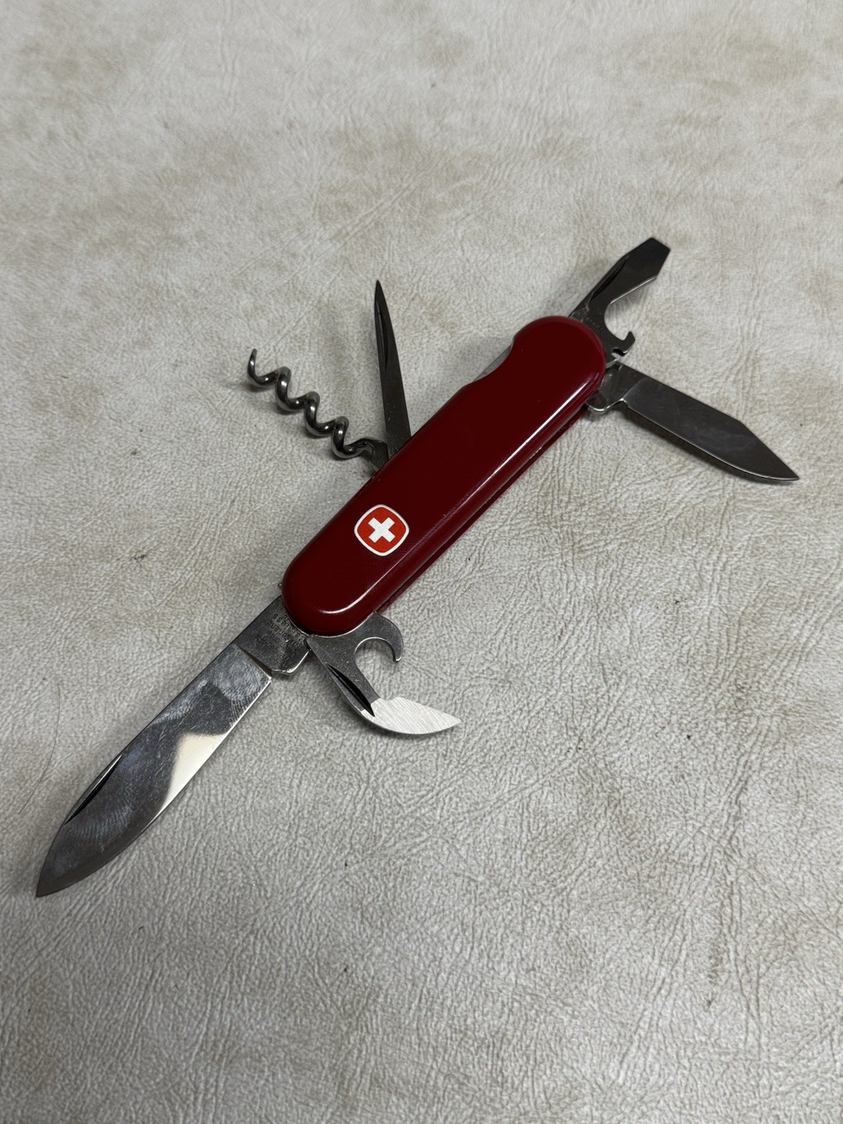 Wenger Delemont CIBA-GEIGY Swiss Army Knife Multi-tool Red Switzerland