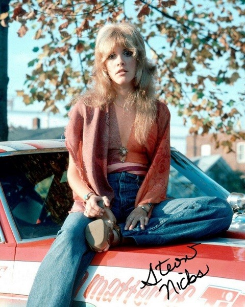 REPRINT - STEVIE NICKS PRINTED SIGNATURE / AUTOGRAPH REPRINT 8x10 Photo