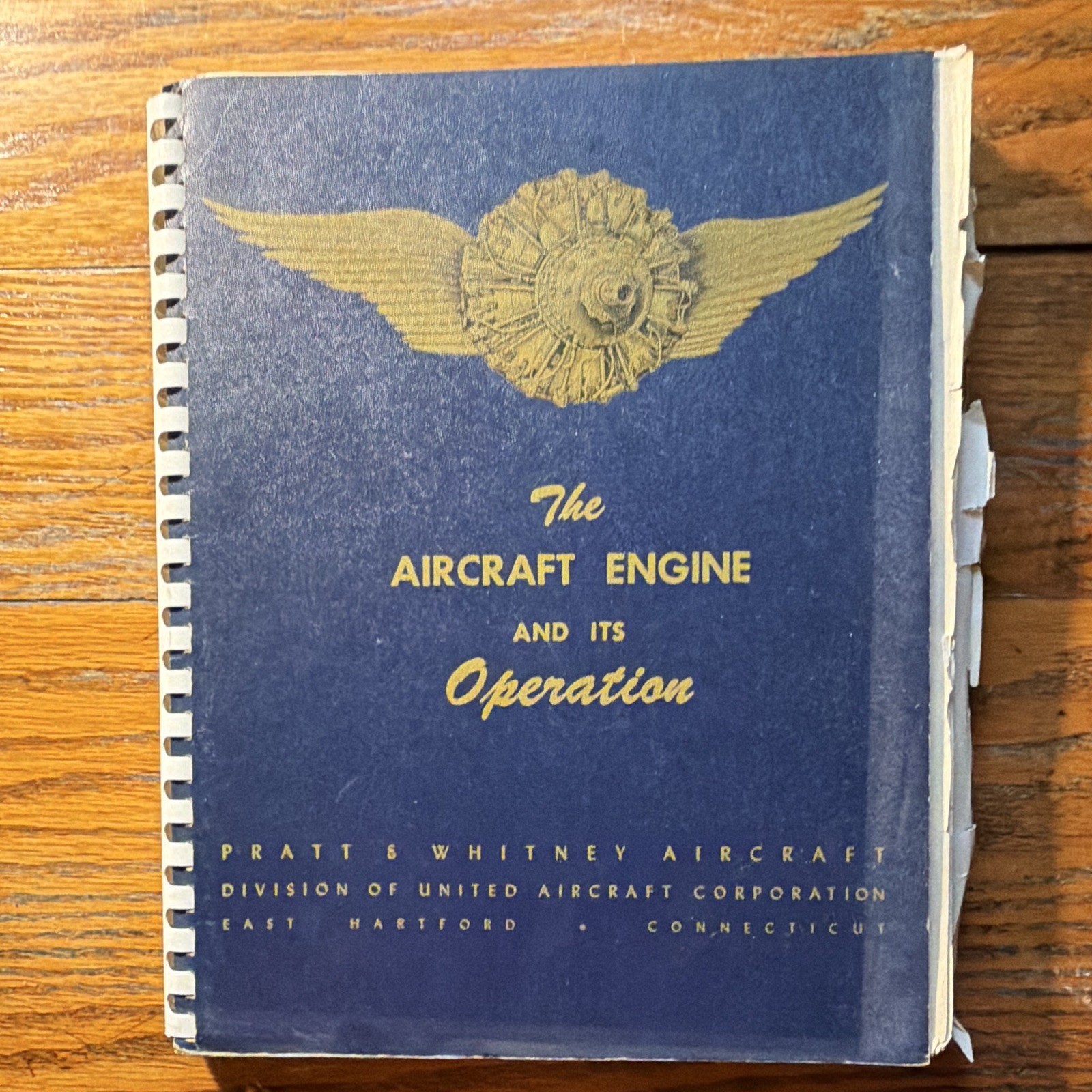 The Aircraft Engine Operation Pratt & Whitney 1955