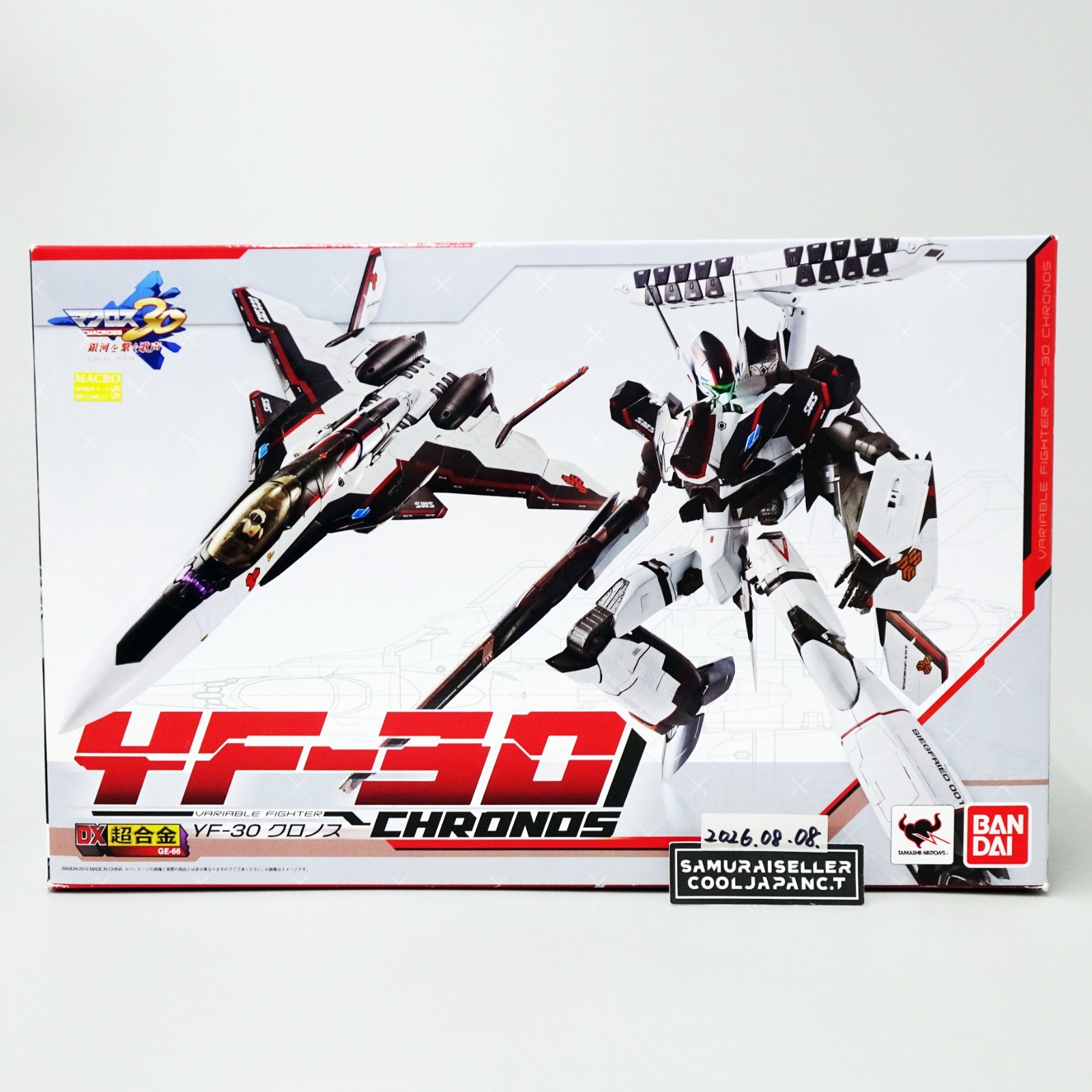 DX Chogokin YF-30 Chronos Macross 30: Voices across the Galaxy Figure Bandai NEW