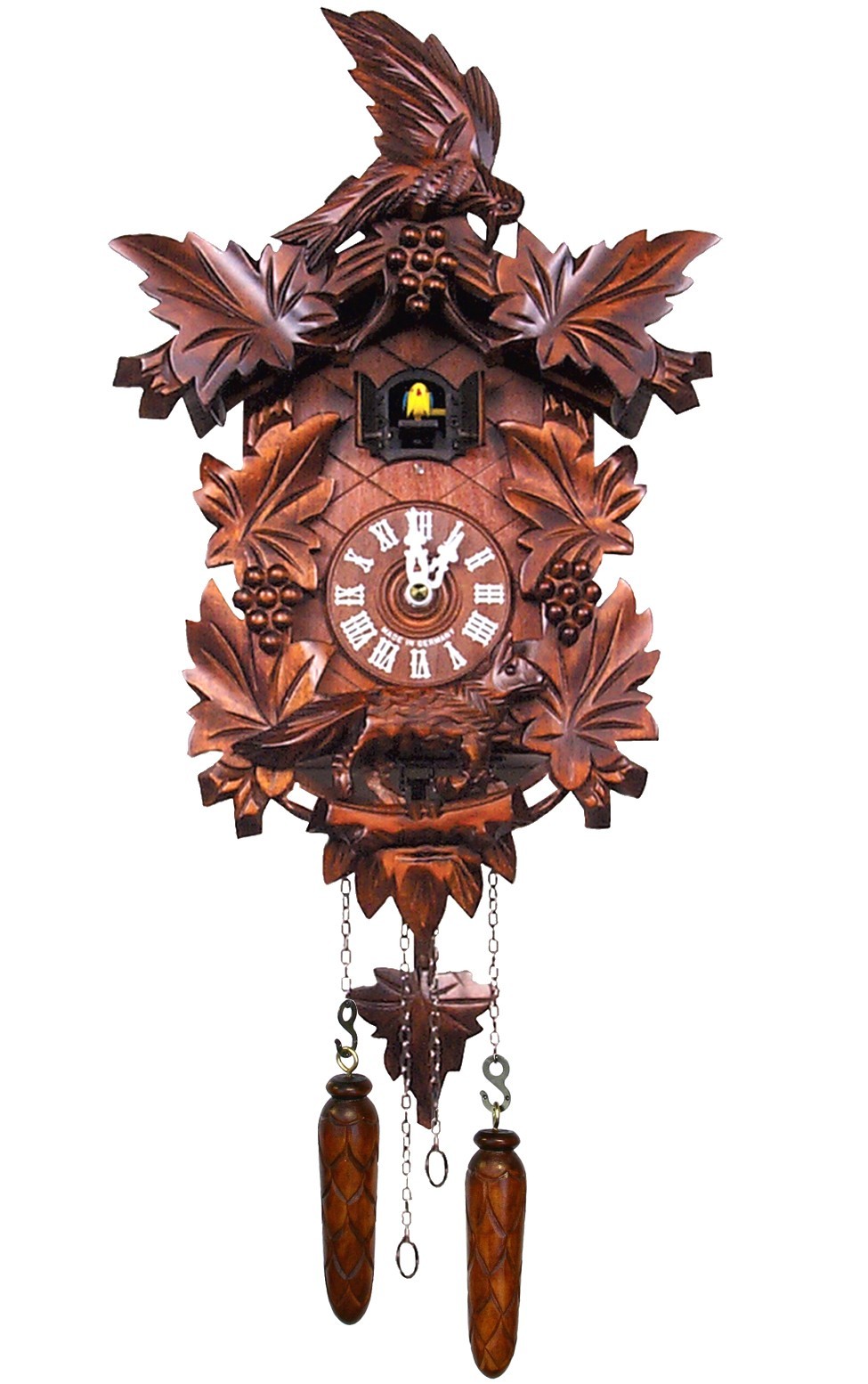 932QM - Engstler Battery-operated Cuckoo Clock - Full Size - 15