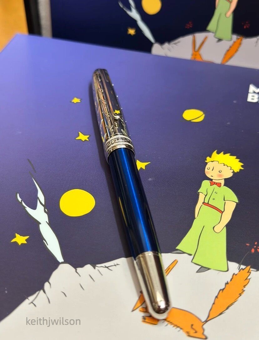 Montblanc Meisterstück Classic 163 Le Petit Prince Signature Pen Ballpoint Pen