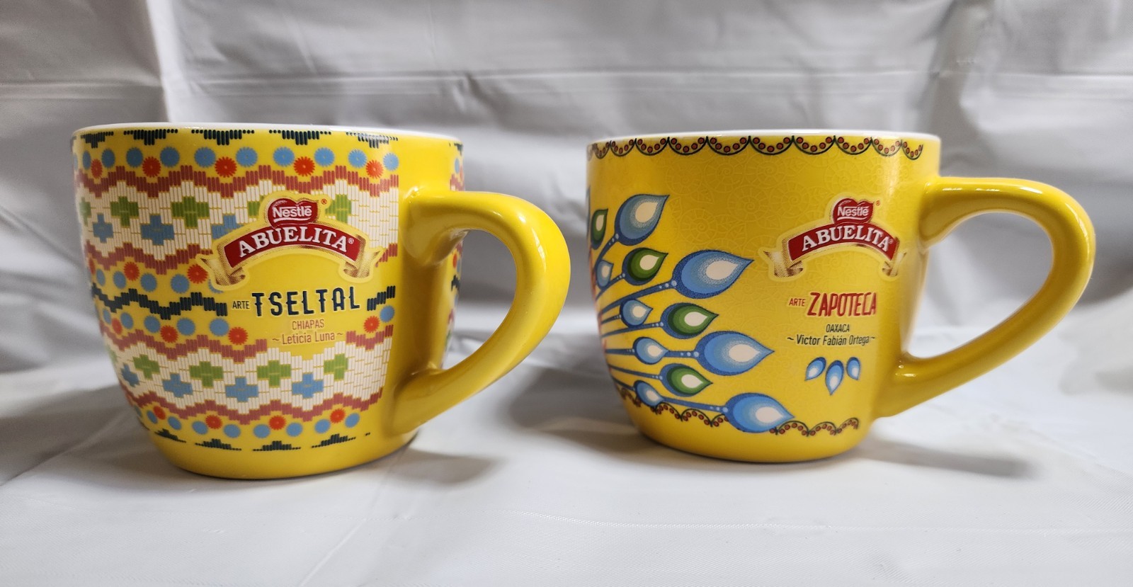 ☆2 vintage Nestle Abuelita Arte Oaxaca and Chiapas 
