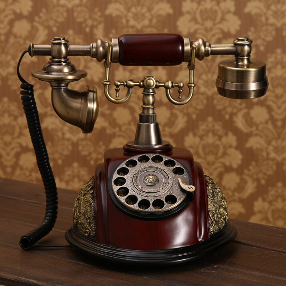 Rotary Dial Phone Retro Rotary Dial Vintage Telephone Victorian Home Gifts Desk Rotary Dial Phone Retro Rotary Dial Vintage Telephone Victorian Home Gifts Desk