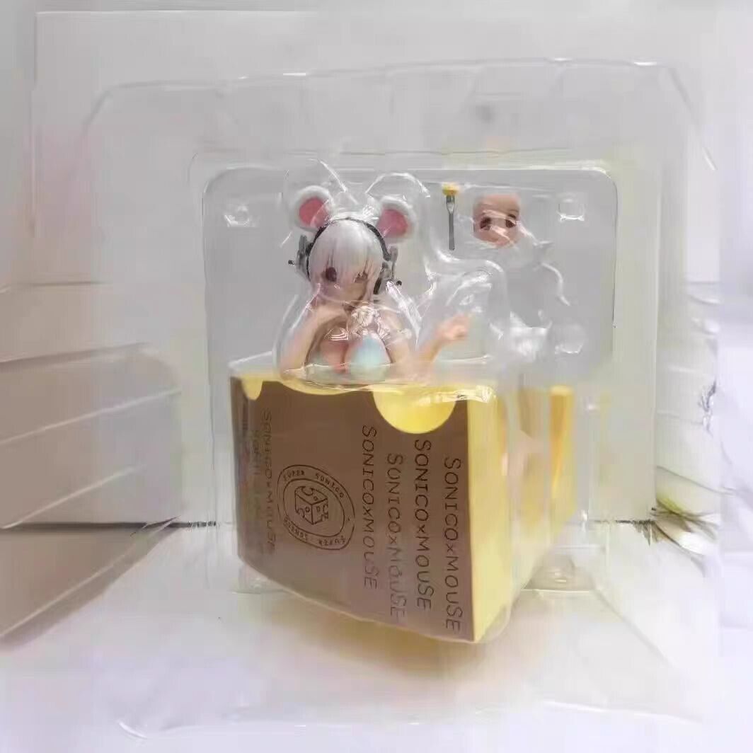 Sexy Super Sonico Mouse bikini ver. 1/7 Ver. Anime PVC Figures toys NO box NEW