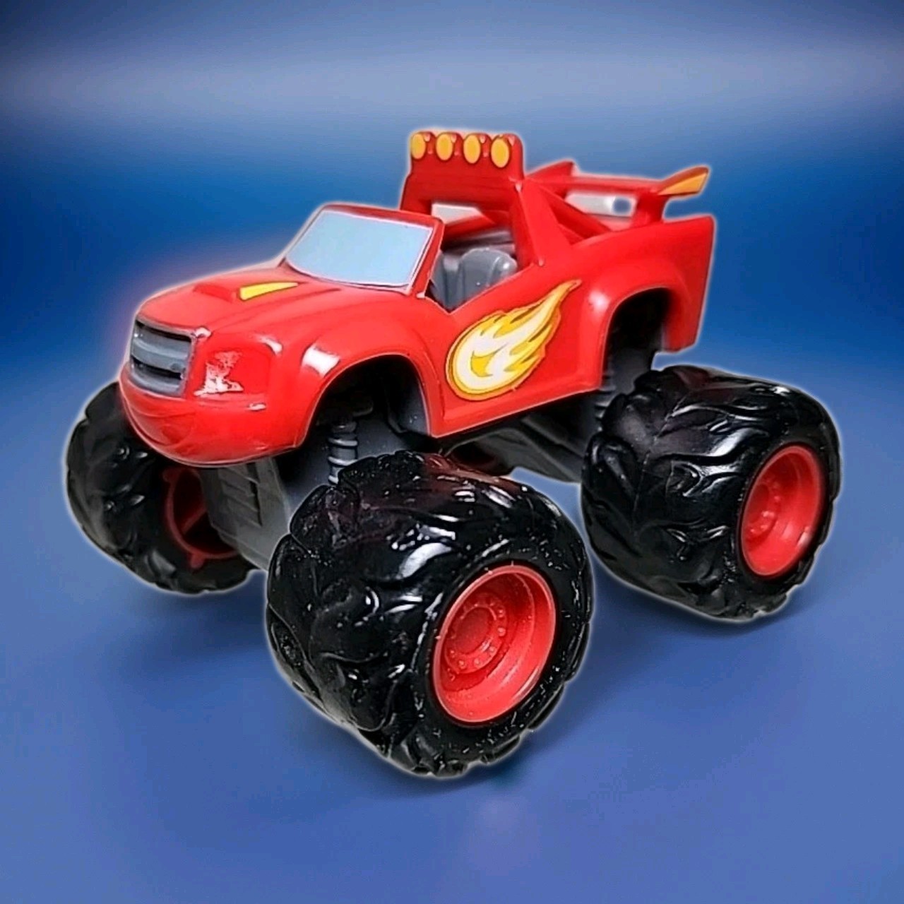 Blaze and the Monster Machines Truck Red Diecast Nick Jr Mattel Viacom 3”