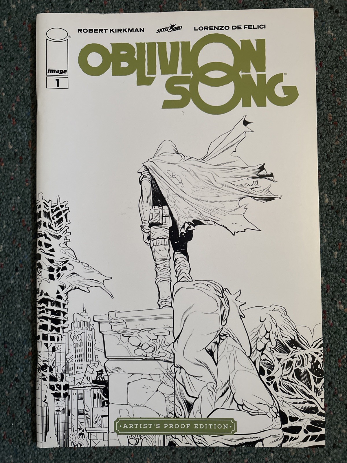 Image Comics: Oblivion Song 1 Artist’s Proof Edition - Massive 11x17 Image Comics: Oblivion Song 1 Artist’s Proof Edition - Massive 11x17