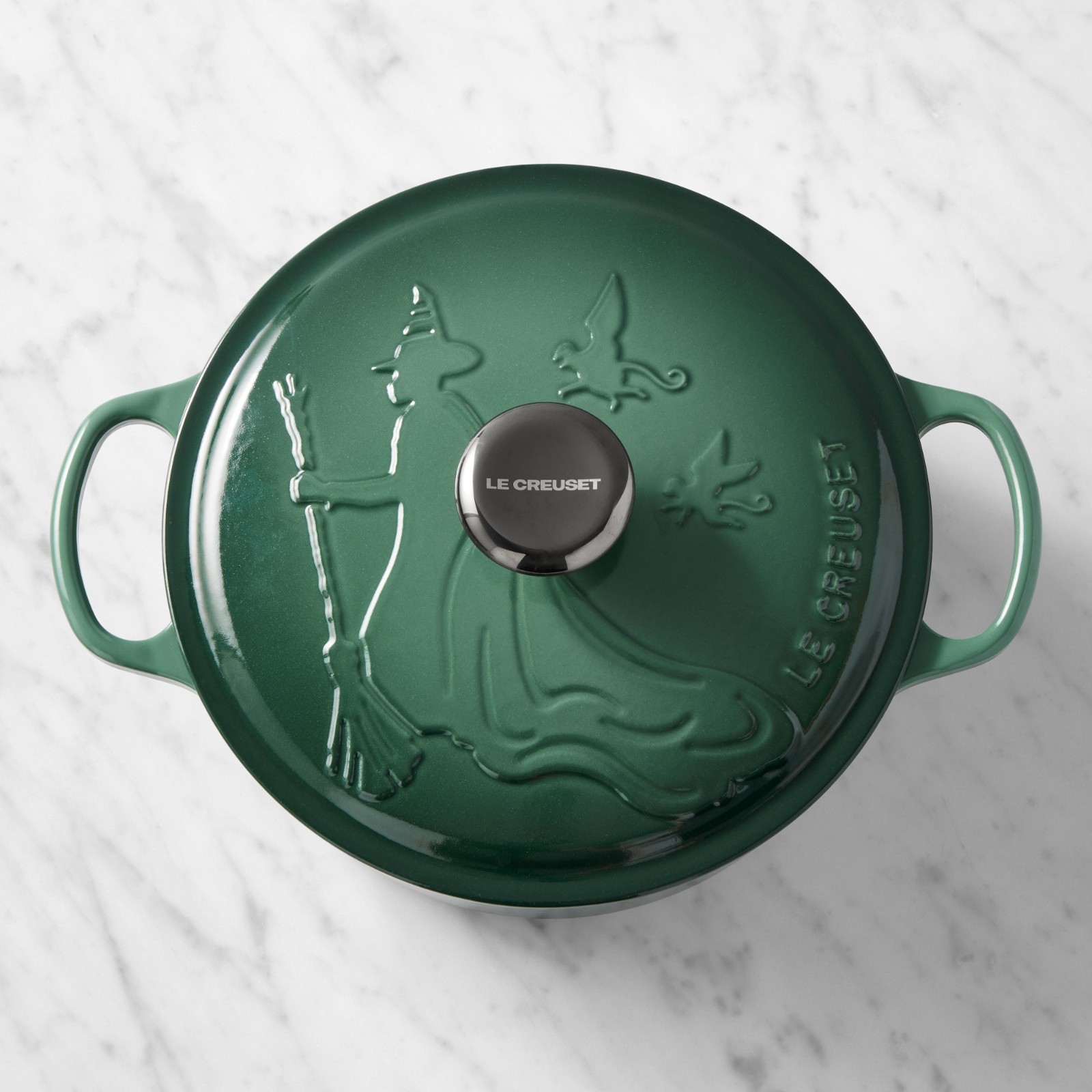Wicked x Le Creuset Signature Enameled Cast Iron Round Dutch Oven, 4.5-Qt. Elpha