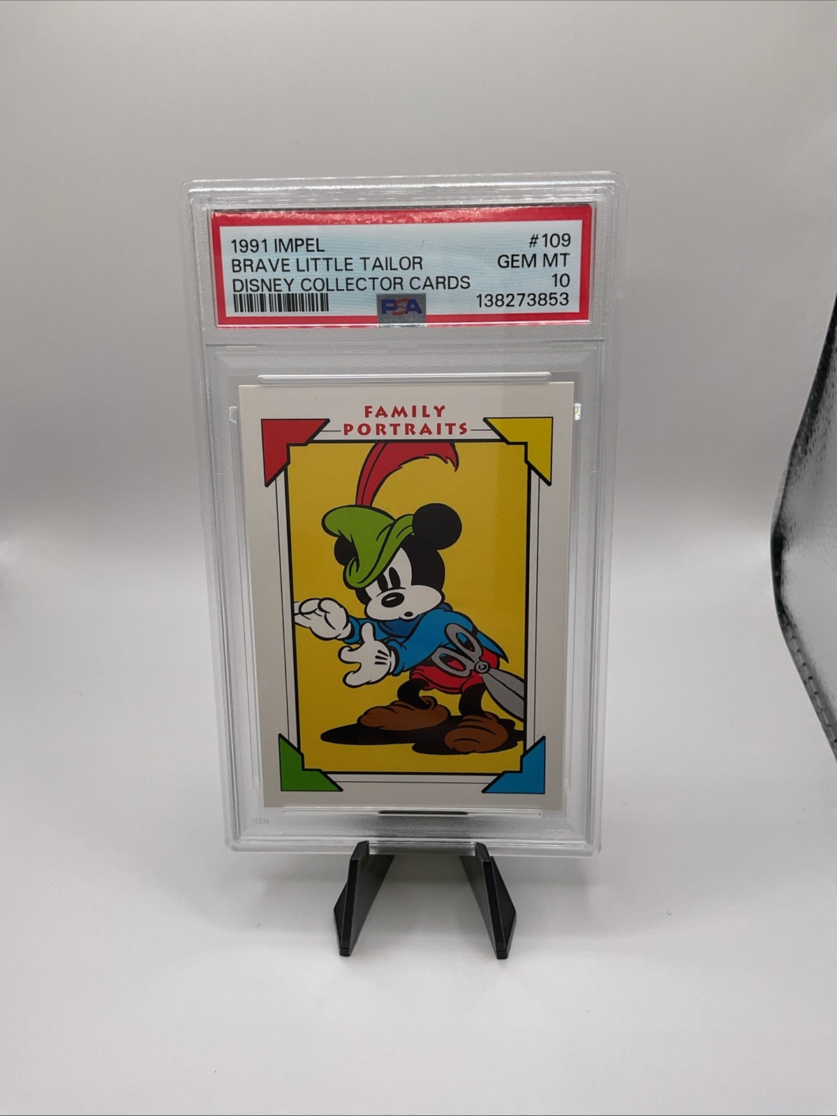 Mickey Mouse PSA 10 - 1991 Impel Disney #111 Brave Little Tailor Mickey Mouse PSA 10 - 1991 Impel Disney #111 Brave Little Tailor