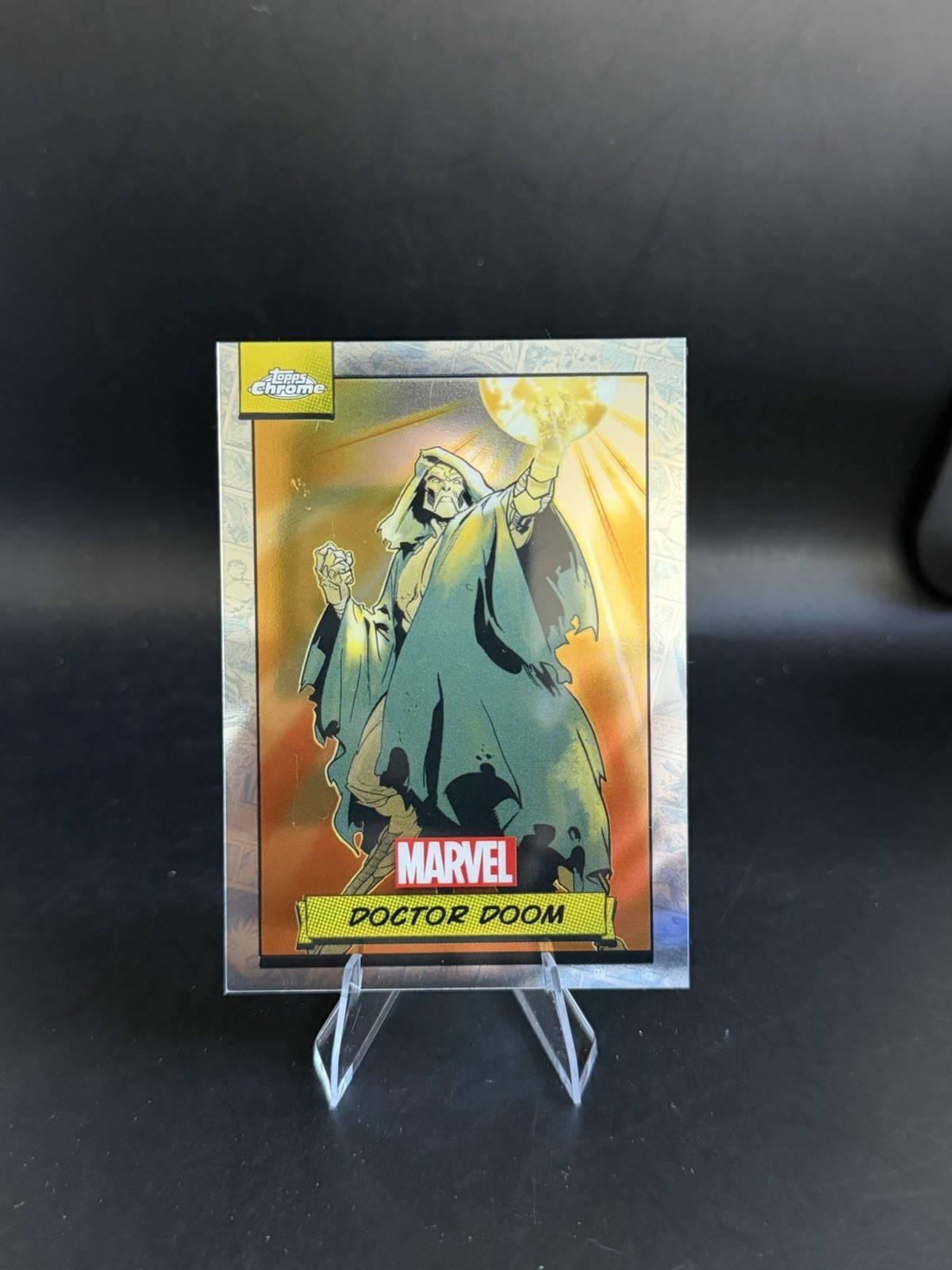 Marvel 2024 Topps Chrome Doctor Doom #61 Base