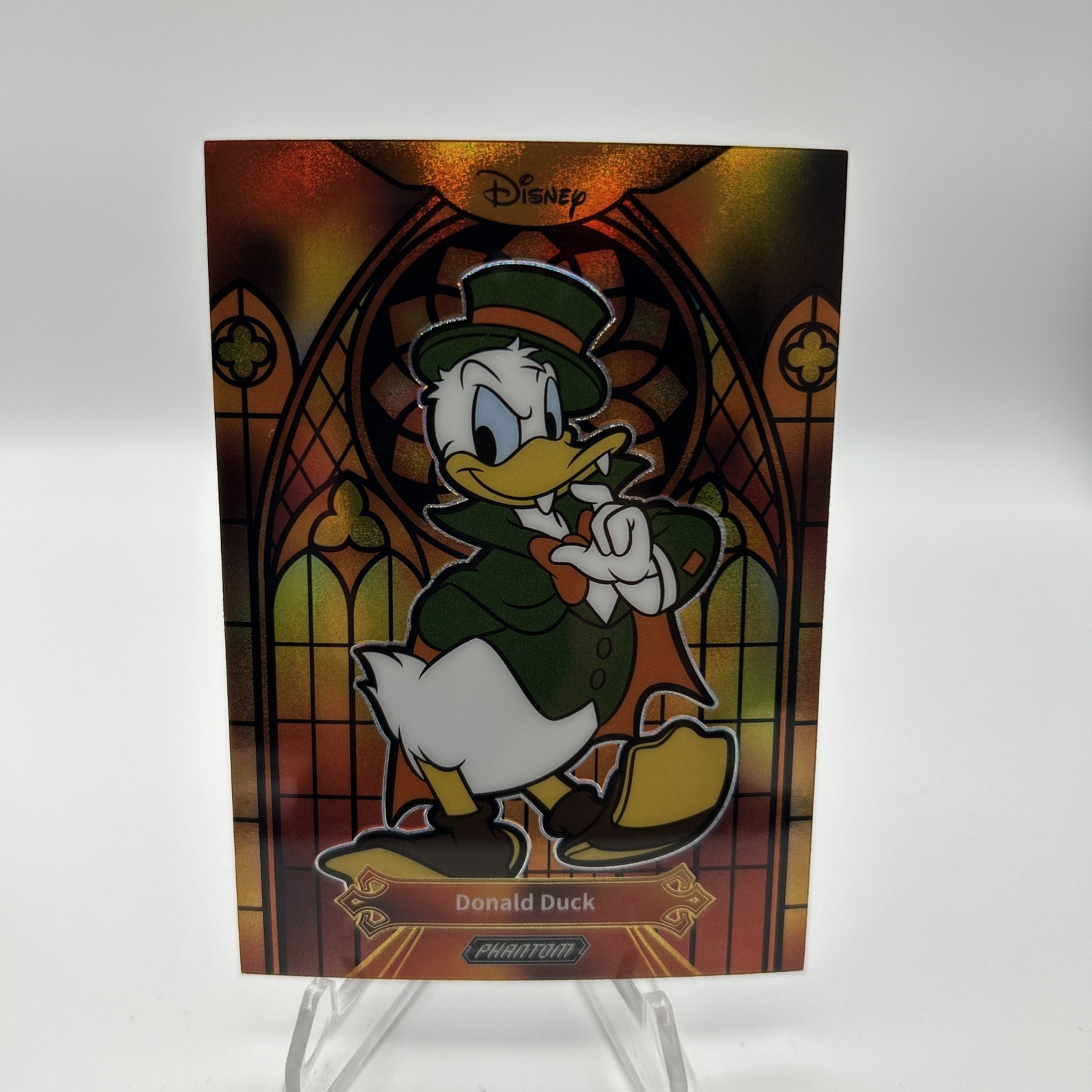 Disney Stitch 2025 Kakawow Phantom Pd-gla-03 Stained Glass Donald Duck /25 Disney Stitch 2025 Kakawow Phantom Pd-gla-03 Stained Glass Donald Duck /25