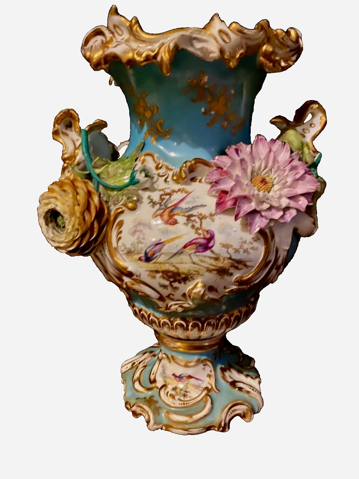 ANTIQUE FRENCH SEVRES  ? PORCELAIN VASE RARE