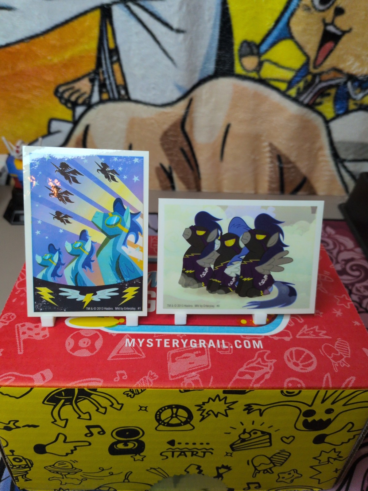 2013 Enterplay MLP Dog Tag Sticker Lot 2 Wonderbolts Shadowbolts Decal Vintage 2013 Enterplay MLP Dog Tag Sticker Lot 2 Wonderbolts Shadowbolts Decal Vintage