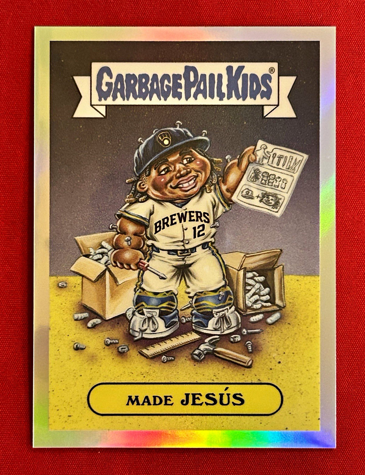 Topps 2026 Bowman Chrome Garbage Pail Kids GPK-20 Jesús Made - 1st SSP