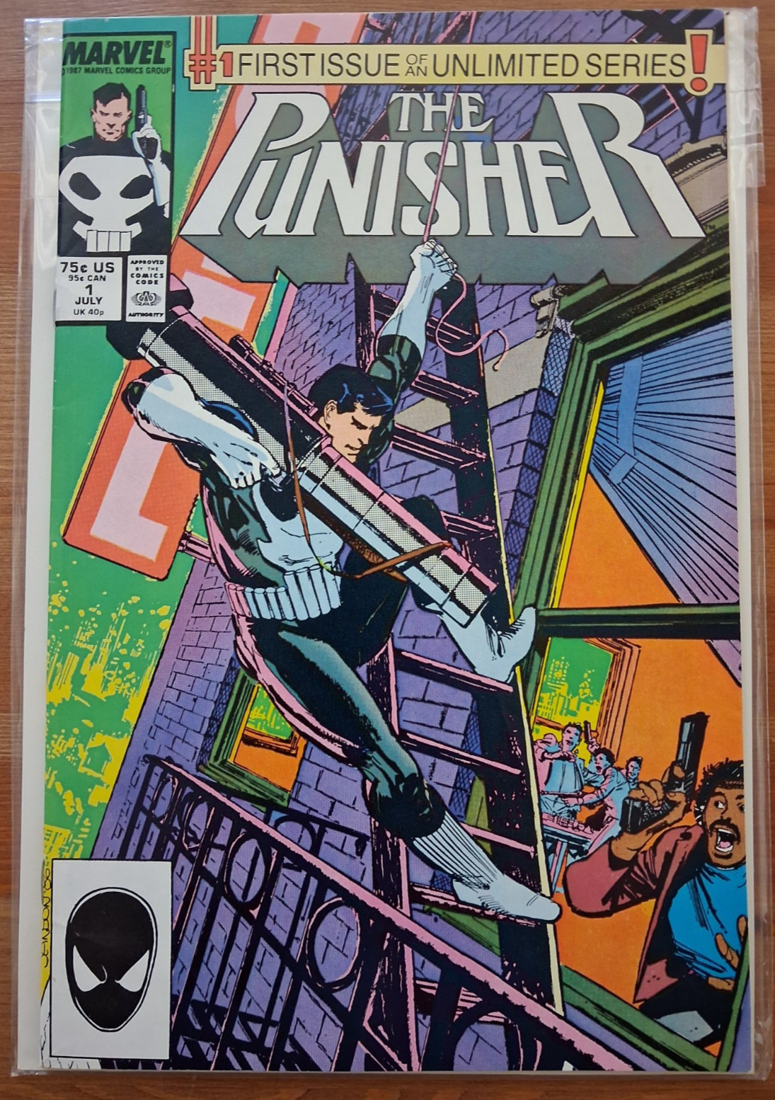 The Punisher #1 (Marvel Comics July 1987) VG