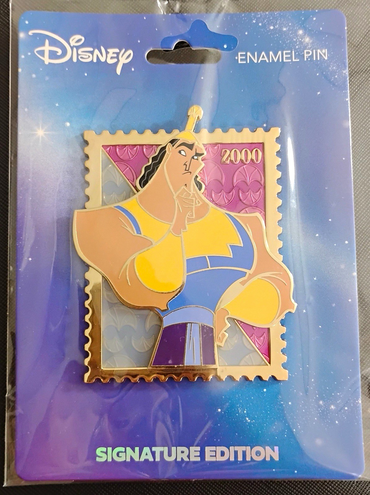 Kronk | Emperor\'s New Groove | Pink a La Mode | PALM | Stamp Disney Pin LE 400