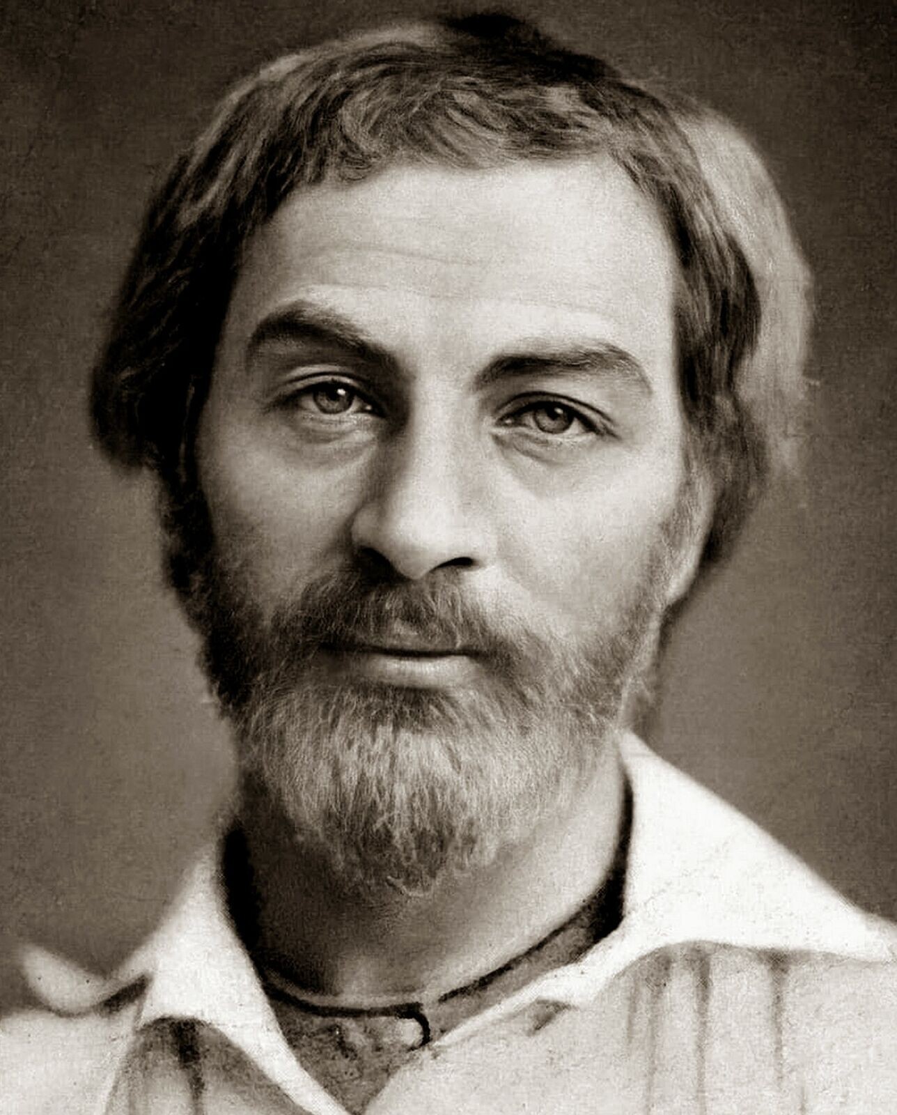 1855 Young American Literature Poet Author WALT WHITMAN Picture Photo 5x7