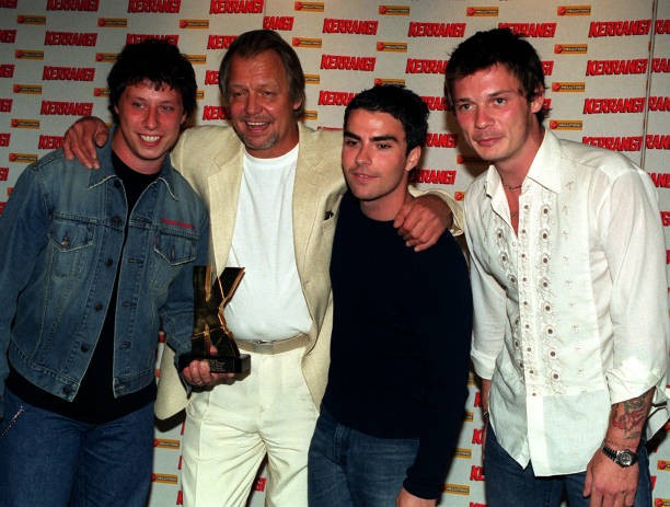 Actor singer David Soul of tv\'s Starsky Hutch with Welsh band Ster- Old Photo Actor singer David Soul of tv\'s Starsky Hutch with Welsh band Ster- Old Photo