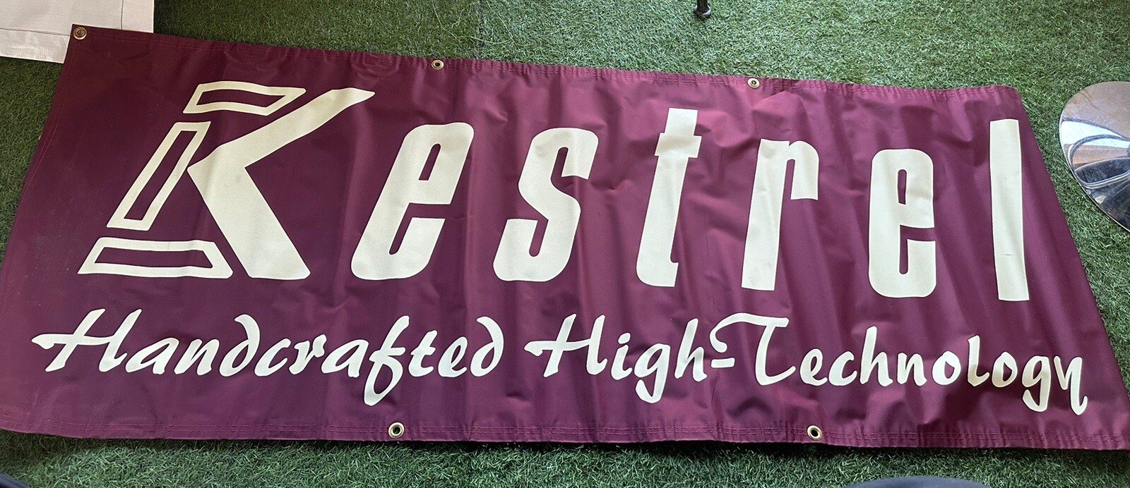 Vintage KESTREL Banner Road Bike Sign Bicycle 25\