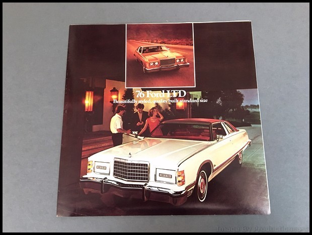1976 Ford LTD Original Car Sales Brochure Catalog - Brougham