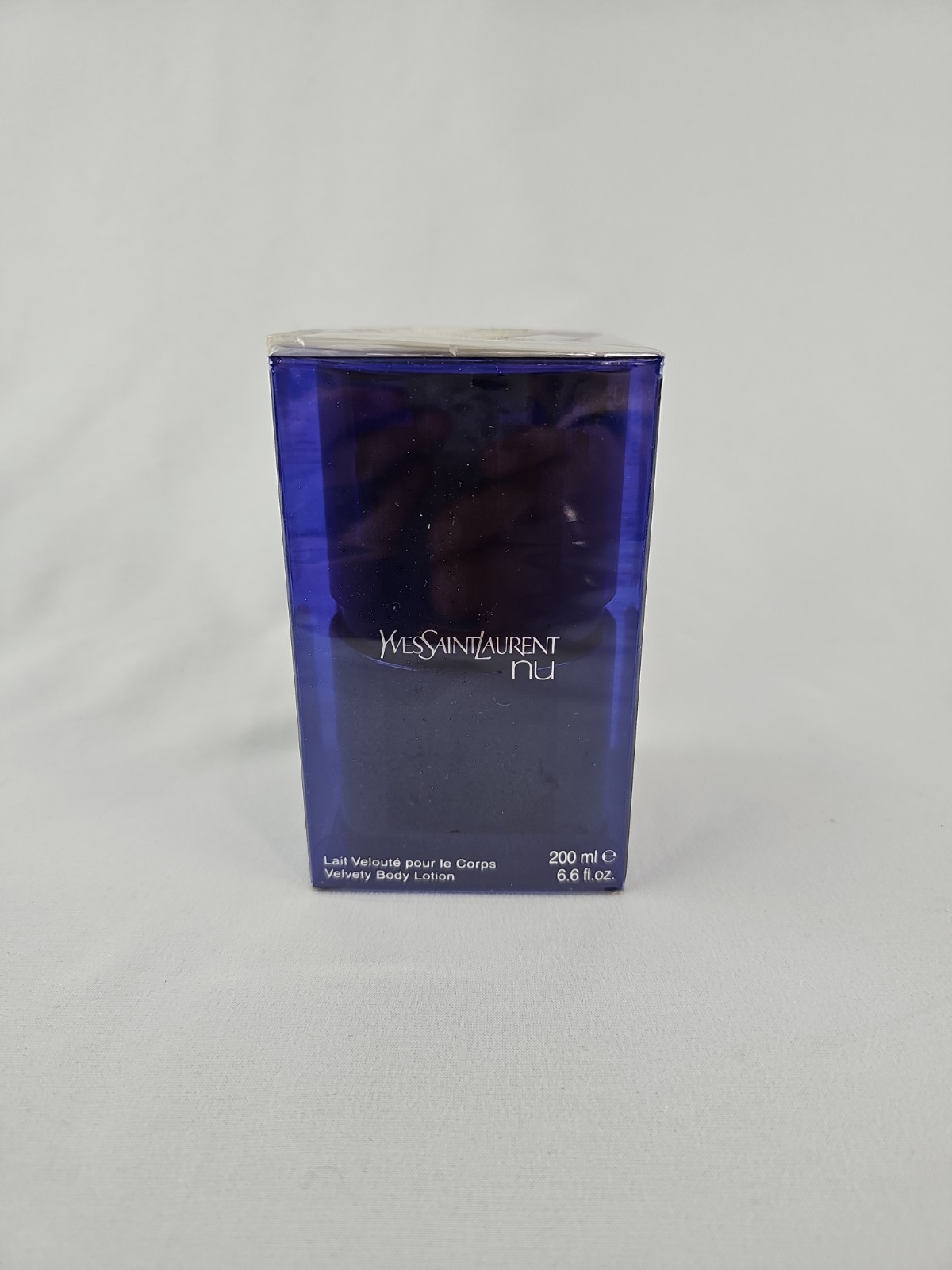 Yves Saint Laurent nu Velvety Body Lotion Sealed In Box 6.6 oz. Discontinued 