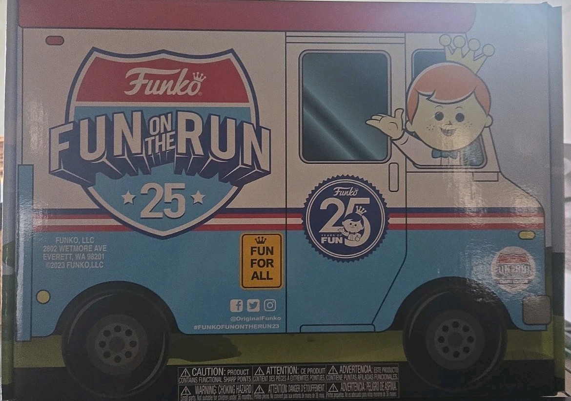 Fun On The Run Box 25 Freddy Funko As The Flash (Common) Open Box