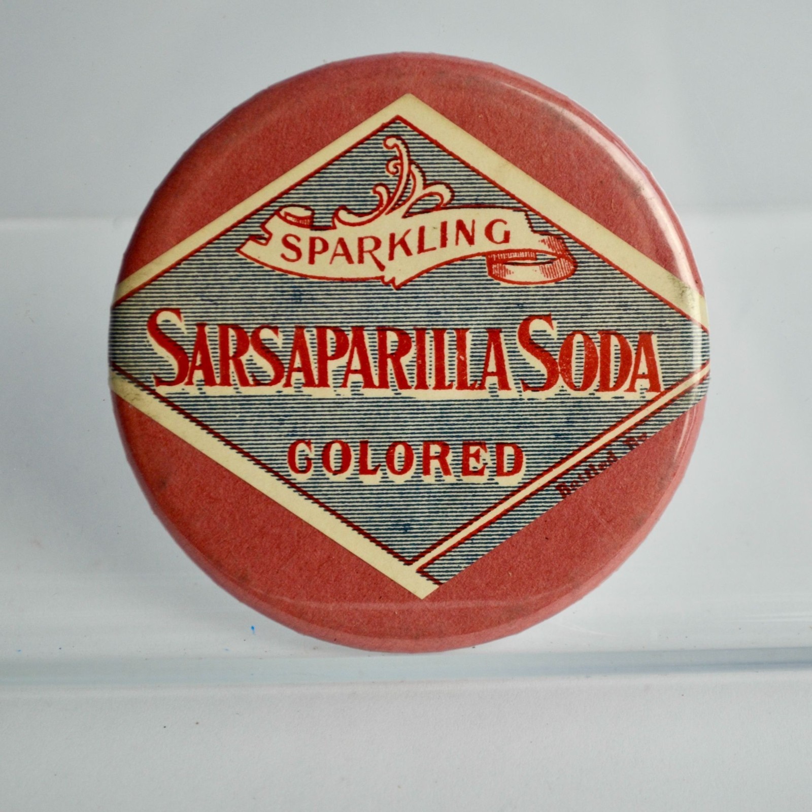 Sarsaparilla Soda Vintage Hand Mirror 3\ Sarsaparilla Soda Vintage Hand Mirror 3\