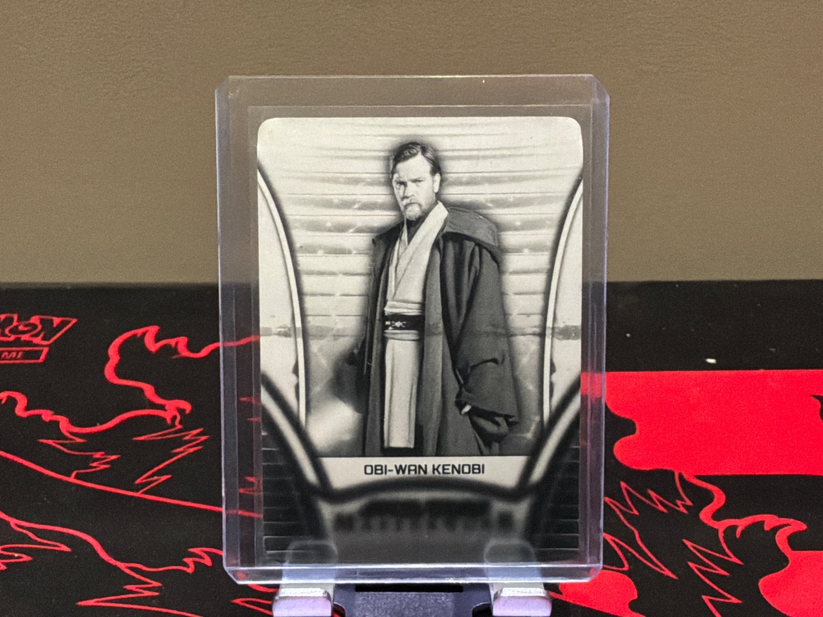 Topps 2025 Star Wars Masterworks Obi Wan Kenobi Black/White Printing Plate 1/1 Topps 2025 Star Wars Masterworks Obi Wan Kenobi Black/White Printing Plate 1/1