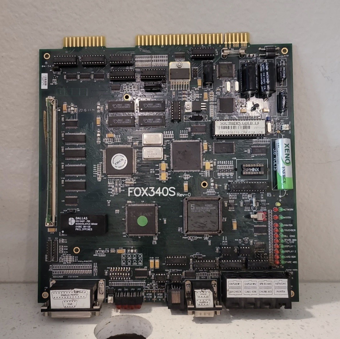 FOX 340S  GOLD TOUCH GAME BOARD 