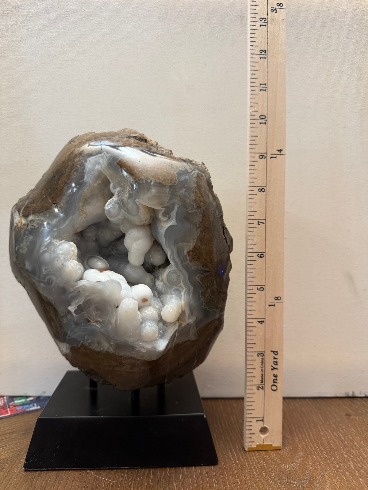 Canyon Rim Thunder Egg - Free Form Polished - Unique Tube Formation - Agate