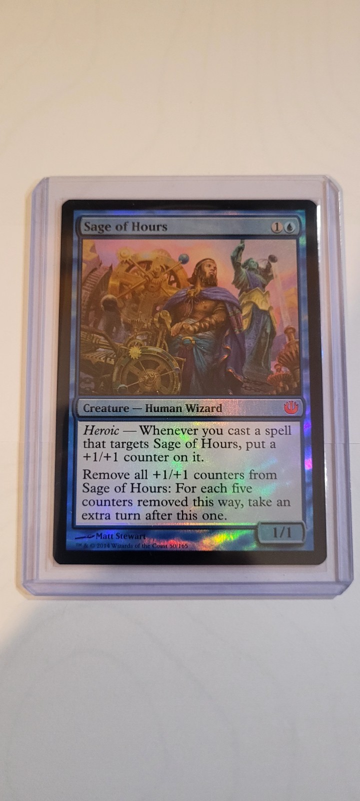 Mint/Near Mint Sage of Hours Foil from Magic The Gathering TCG