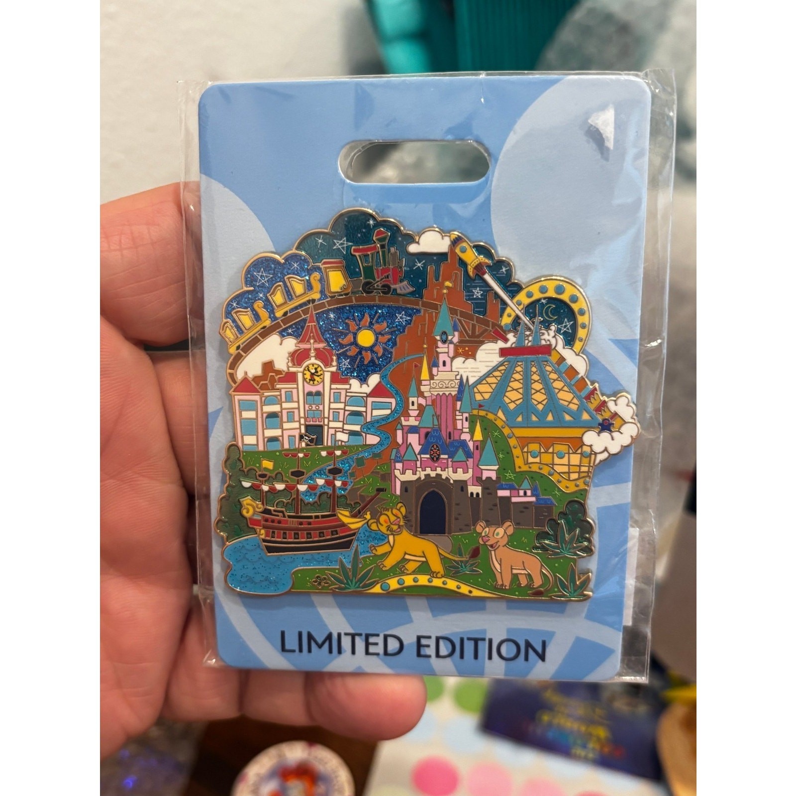 WDI d23 Disney Parks to Ports Pin - Disneyland Paris