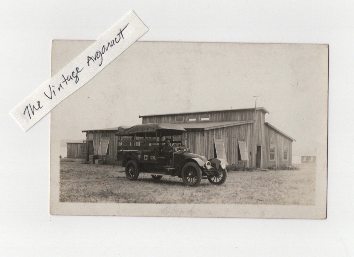 RPPC WWI Renault Ambulance Rockwell Field Coronado CA Punitive Expedition 1918