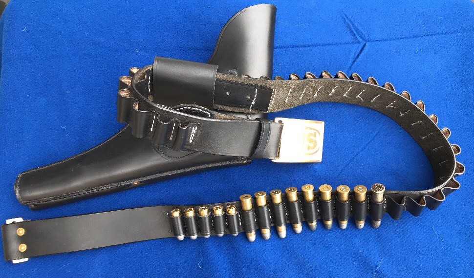 Fairweather Style Leather Cartridge BELT .45-70 (44-46 inch) BELT ONLY Fairweather Style Leather Cartridge BELT .45-70 (44-46 inch) BELT ONLY